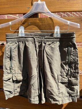 Aeropostale Men’s Utility Shorts Size Small Olive Green